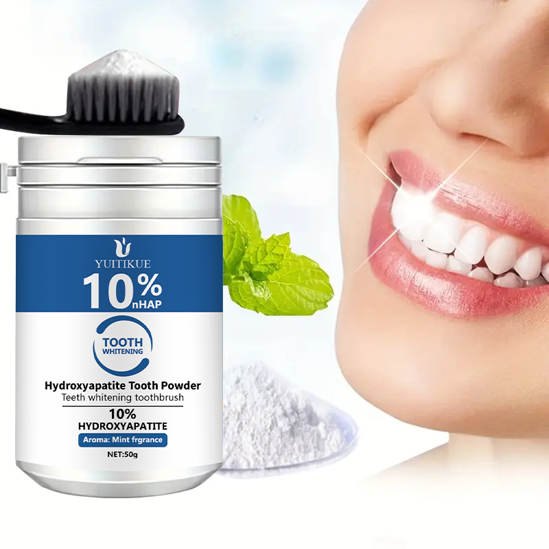 Teeth Whitening From Home - YUTIKUE 10% nHAP Bubuk Gigi 50g