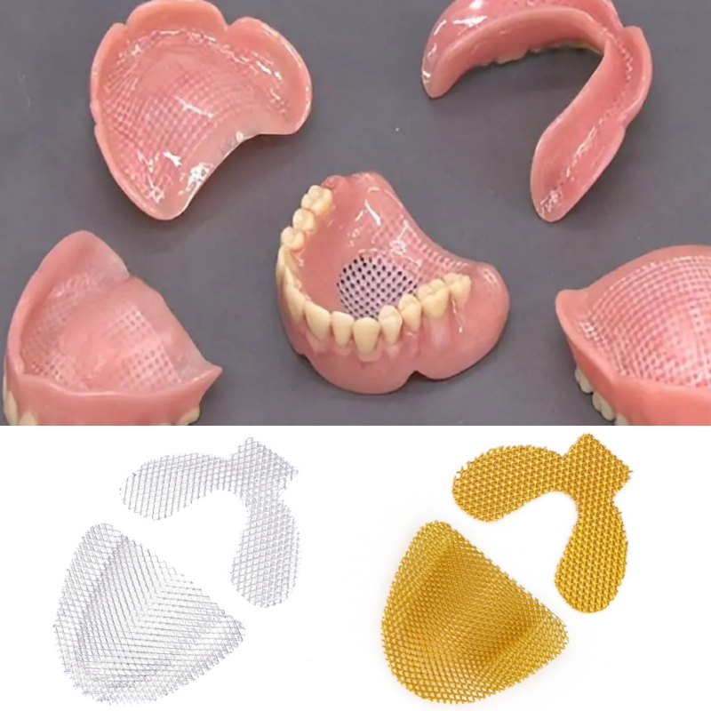 Teeth Whitening Trays - 20 Buah Nampan Jaring Logam Kesan