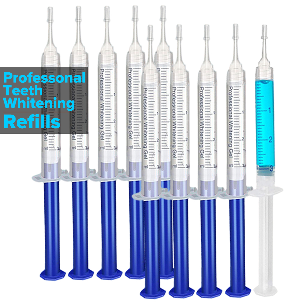 Teeth Whitening With Peroxide - Gel Pemutih Gigi Isi Ulang Syringe