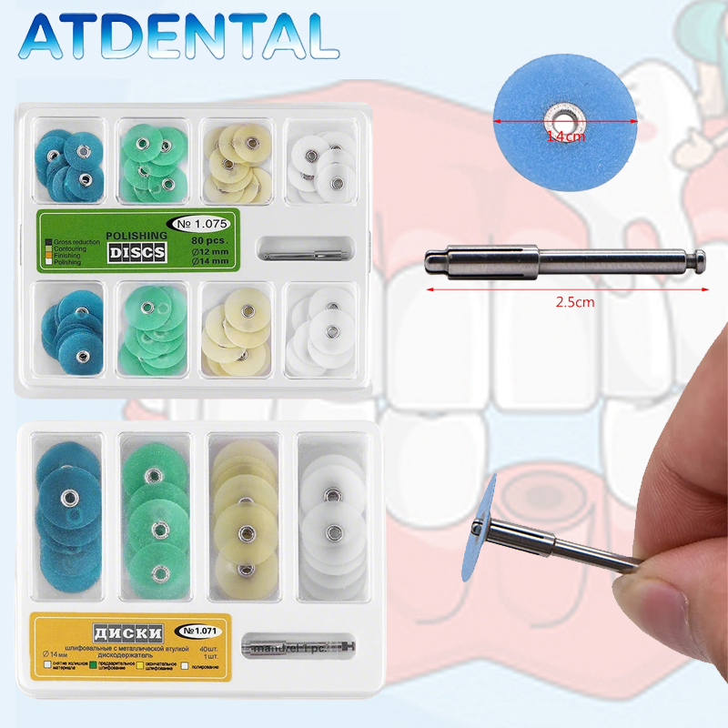 Teeth Whitening Express - Set Cakram Pemoles Gigi untuk Pengurangan