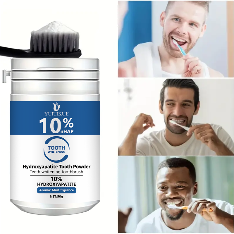 YUTIKUE 10% nHAP Bubuk Gigi 50 - Teeth Whitening From Home ulasan dan harga