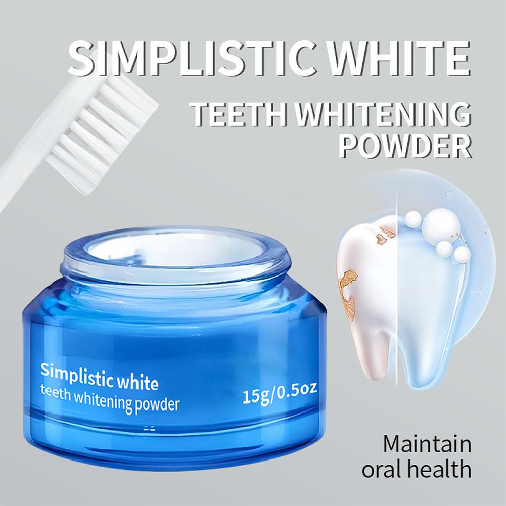 Bubuk Pemutih Gigi Putih Seder - Teeth Whitening From Home ulasan dan harga