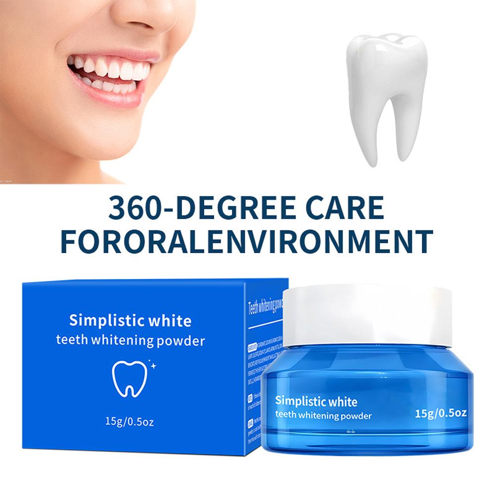 Bubuk Pemutih Gigi Putih Seder - Teeth Whitening From Home ulasan dan harga