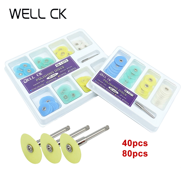 WELL CK 40/80 Buah Pemoles Gig - Teeth Whitening Express ulasan dan harga