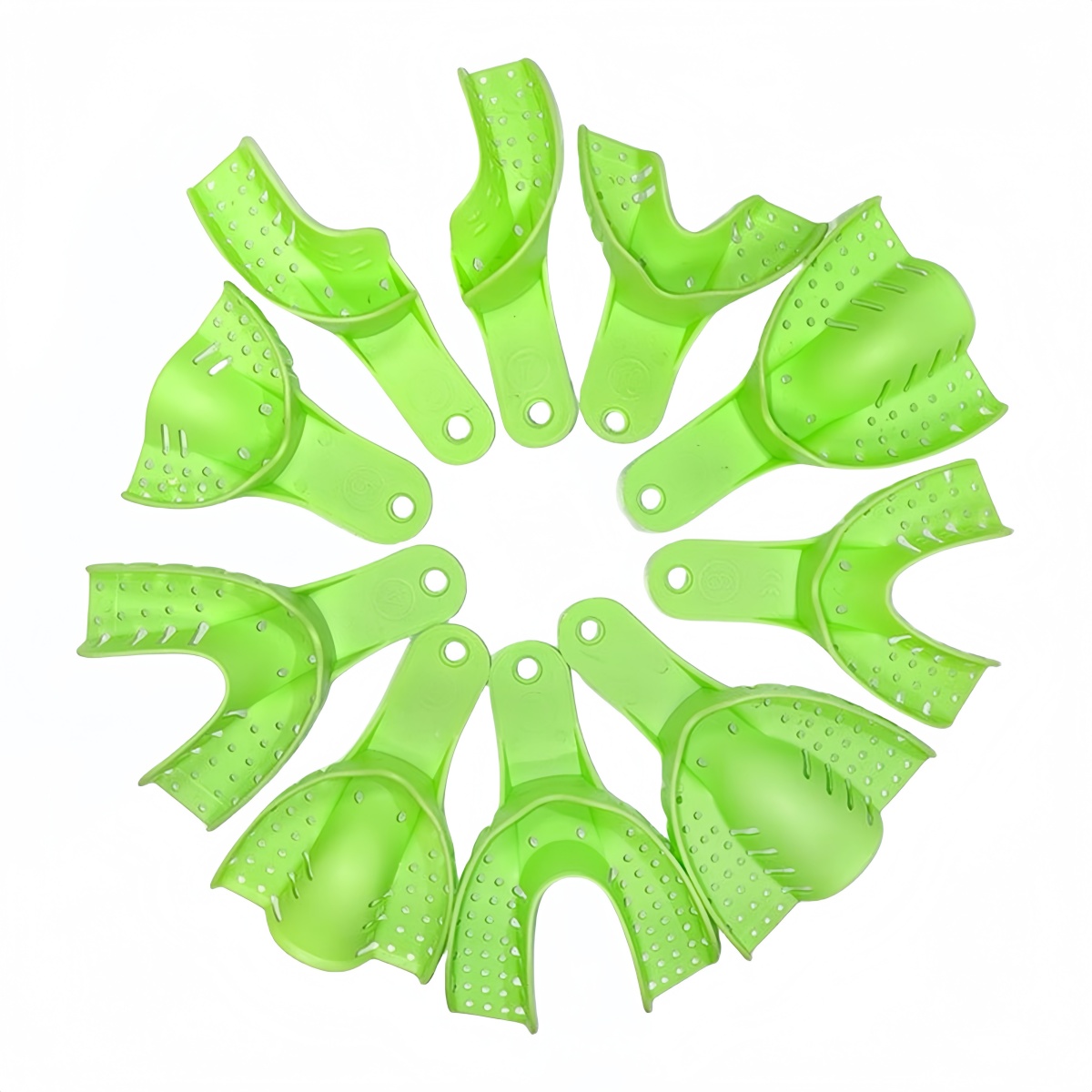 10 Buah/Set Nampan Kesan Plast - Teeth Whitening Trays ulasan dan harga