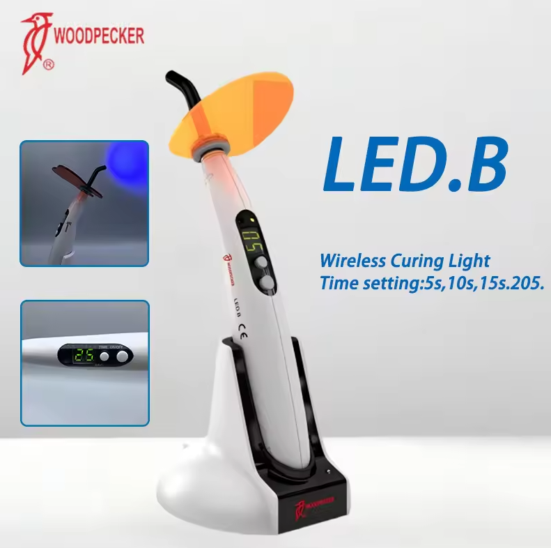 Lampu Pengering Gigi Woodpecke - Teeth Whitening Lamp ulasan dan harga