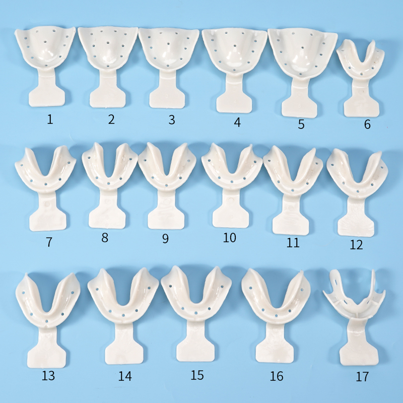 17Pcs Set Tray Impresi Gigi, P - Teeth Whitening Trays ulasan dan harga