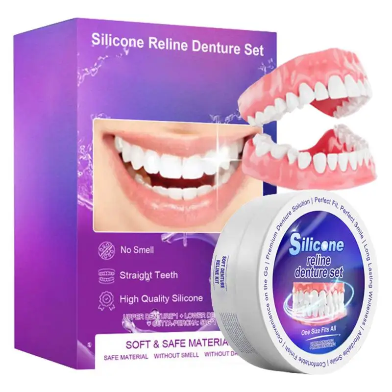 Set gigi palsu silikon, gigi p - Teeth Whitening Products ulasan dan harga