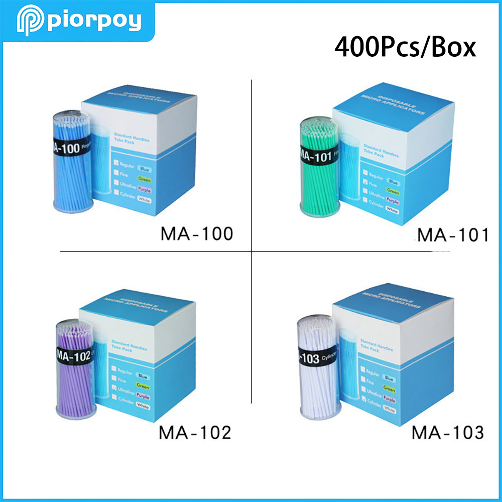 PIORPOY 400 Buah/Kotak Sikat M - Teeth Whitening Express ulasan dan harga