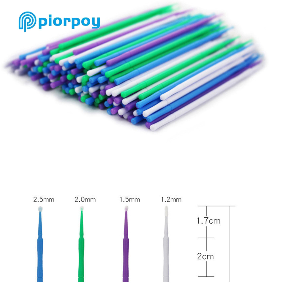 PIORPOY 400 Buah/Kotak Sikat M - Teeth Whitening Express ulasan dan harga