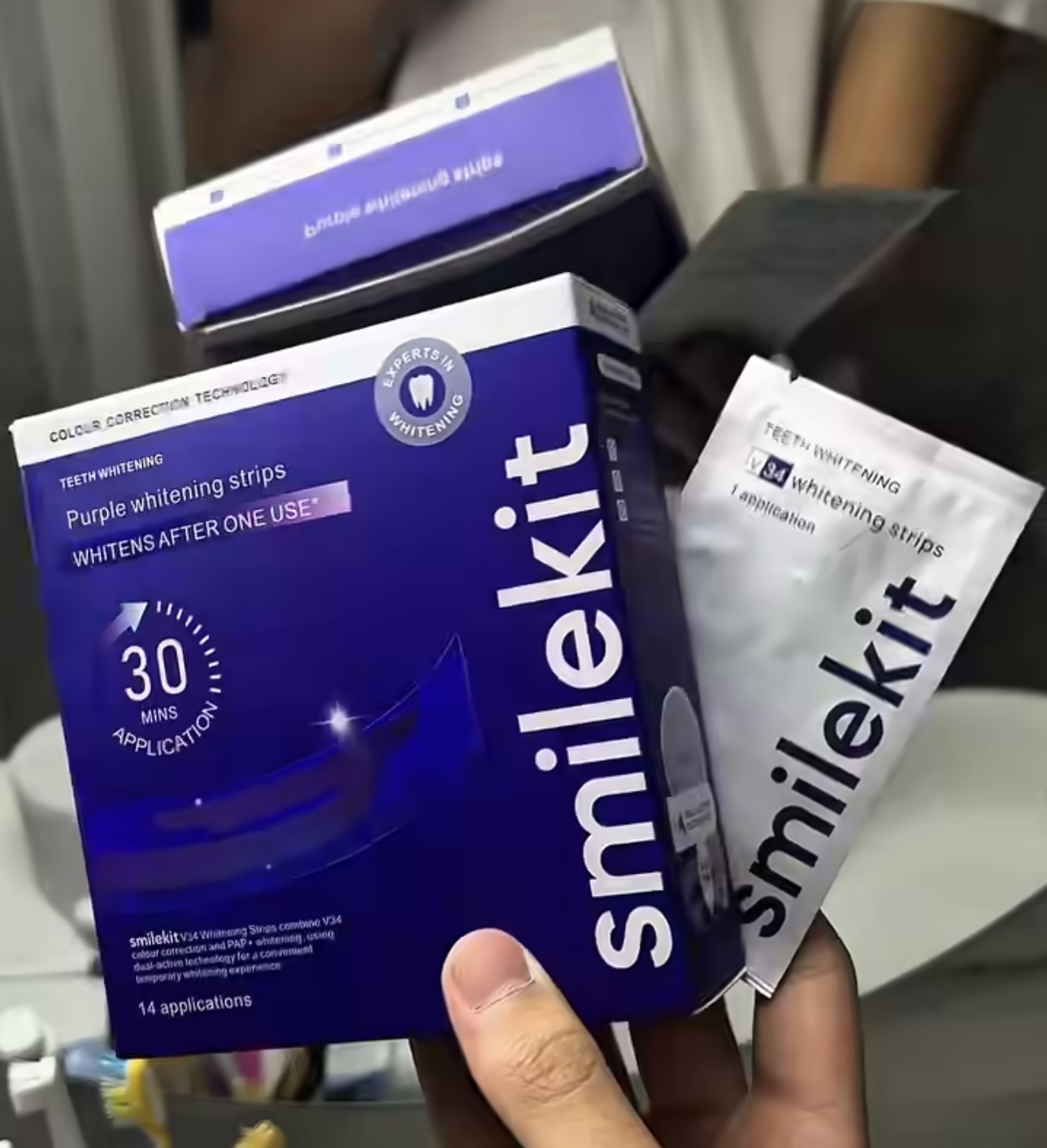 7/14 Pasang Set Patch Gigi Mer - Teeth Whitening With Peroxide ulasan dan harga
