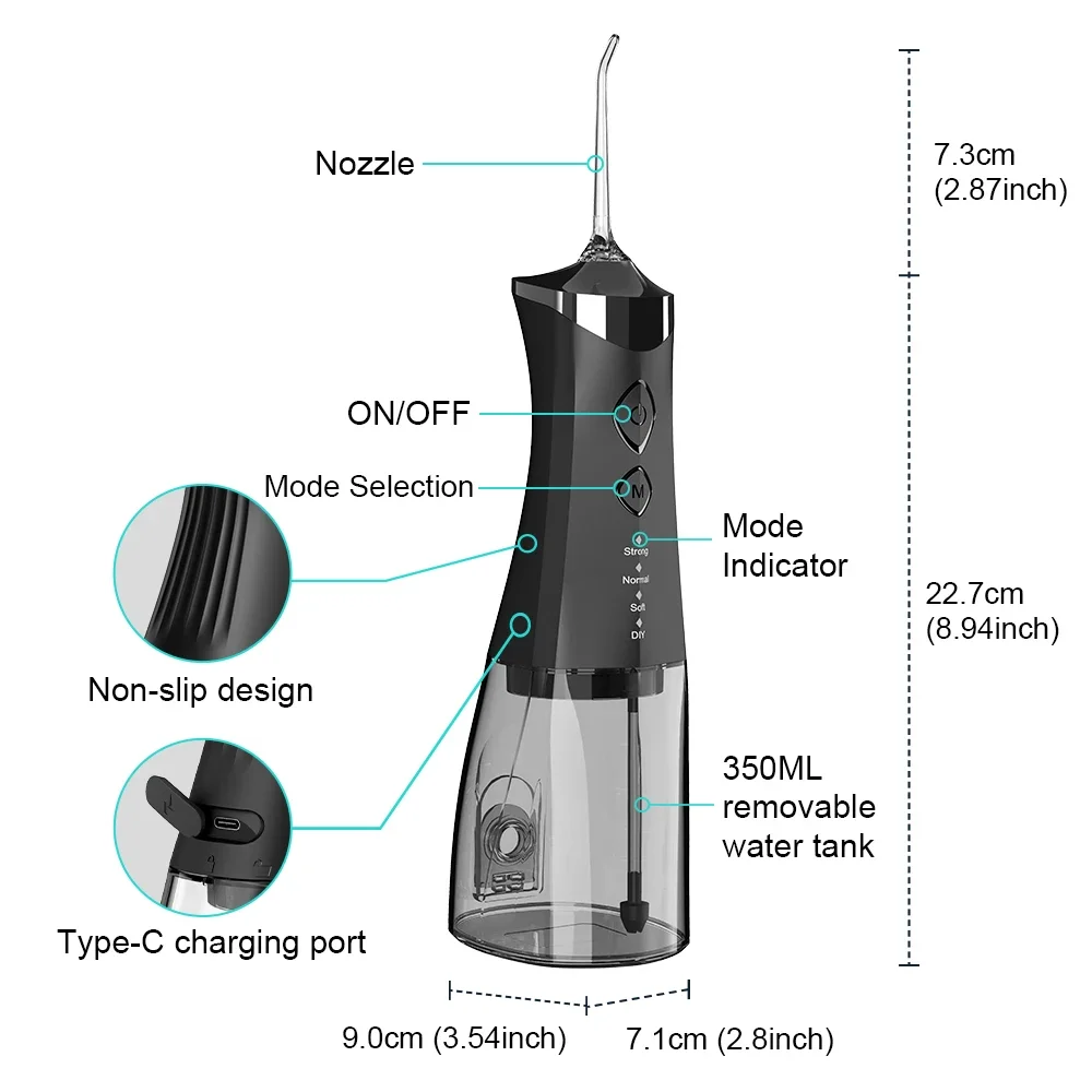 Irrigator Oral Portabel yang D - Teeth Whitening Products ulasan dan harga