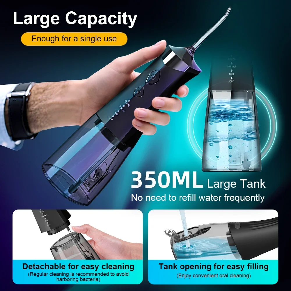 Irrigator Oral Portabel yang D - Teeth Whitening Products ulasan dan harga