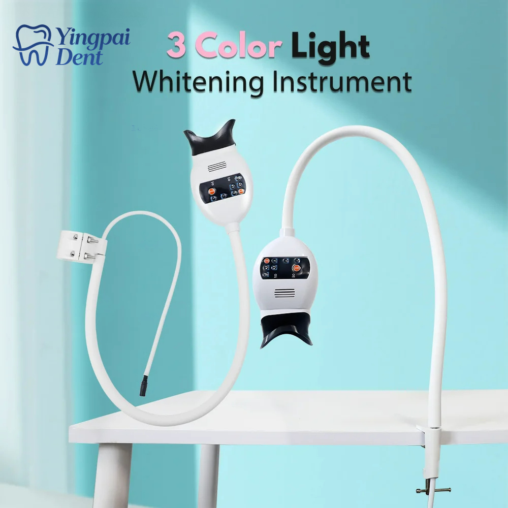 Lampu Pemutih Gigi LED 3 Warna - Teeth Whitening Usa ulasan dan harga