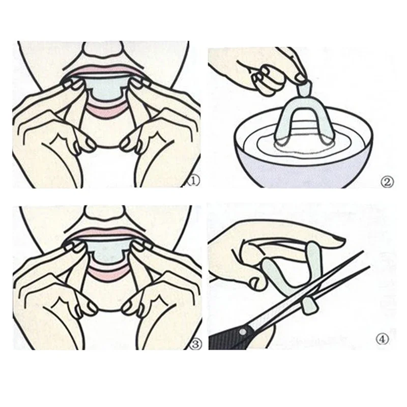 10Pcs Pelindung Mulut Silikon  - Teeth Whitening Products ulasan dan harga